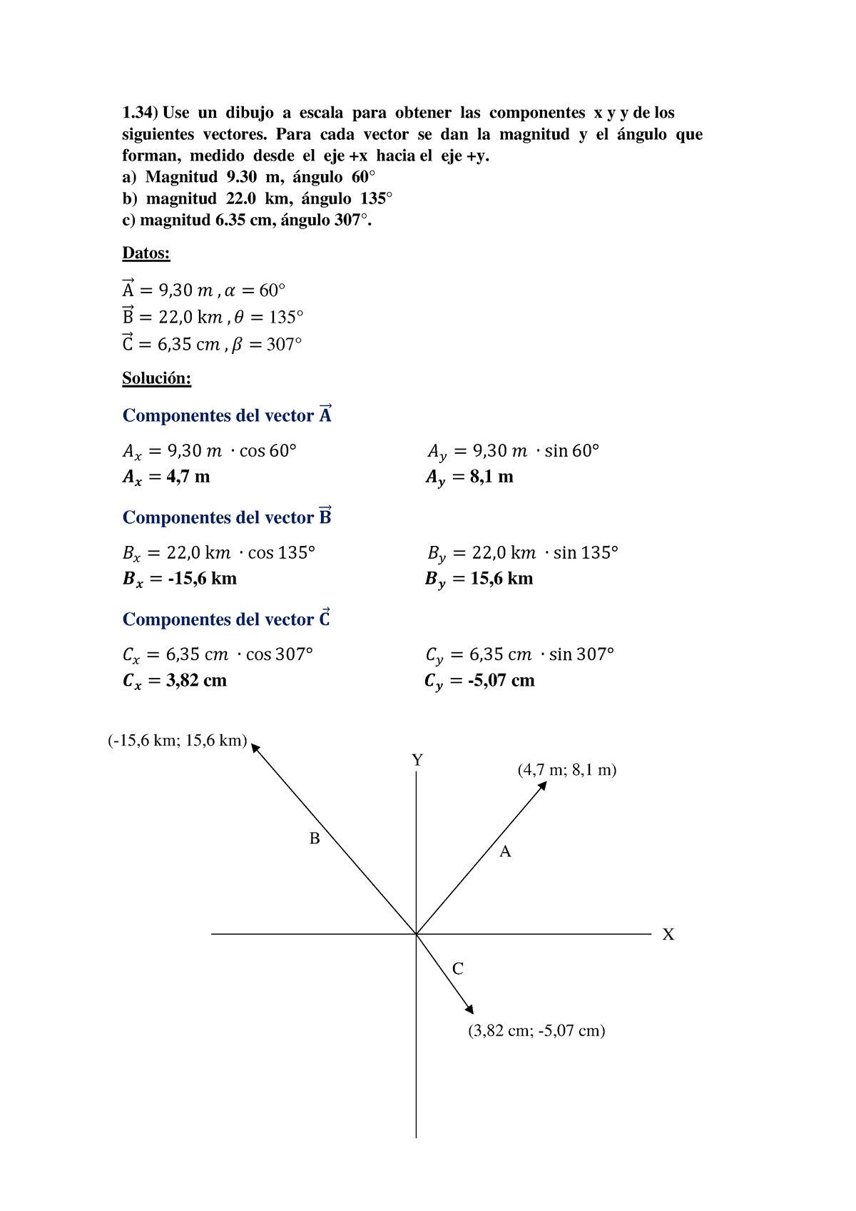 Desarrollo De Ejercicios Propuestos-3 - 1) Use Un Dibujo A Escala Para ...