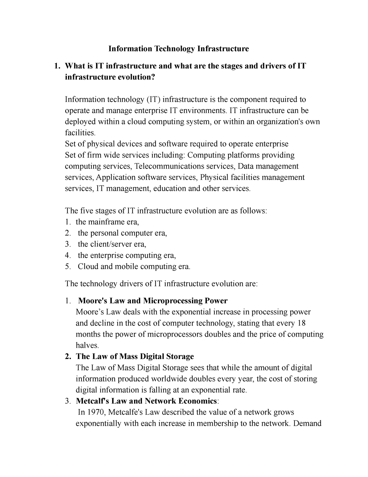 assignment 3 exploring information technology trends