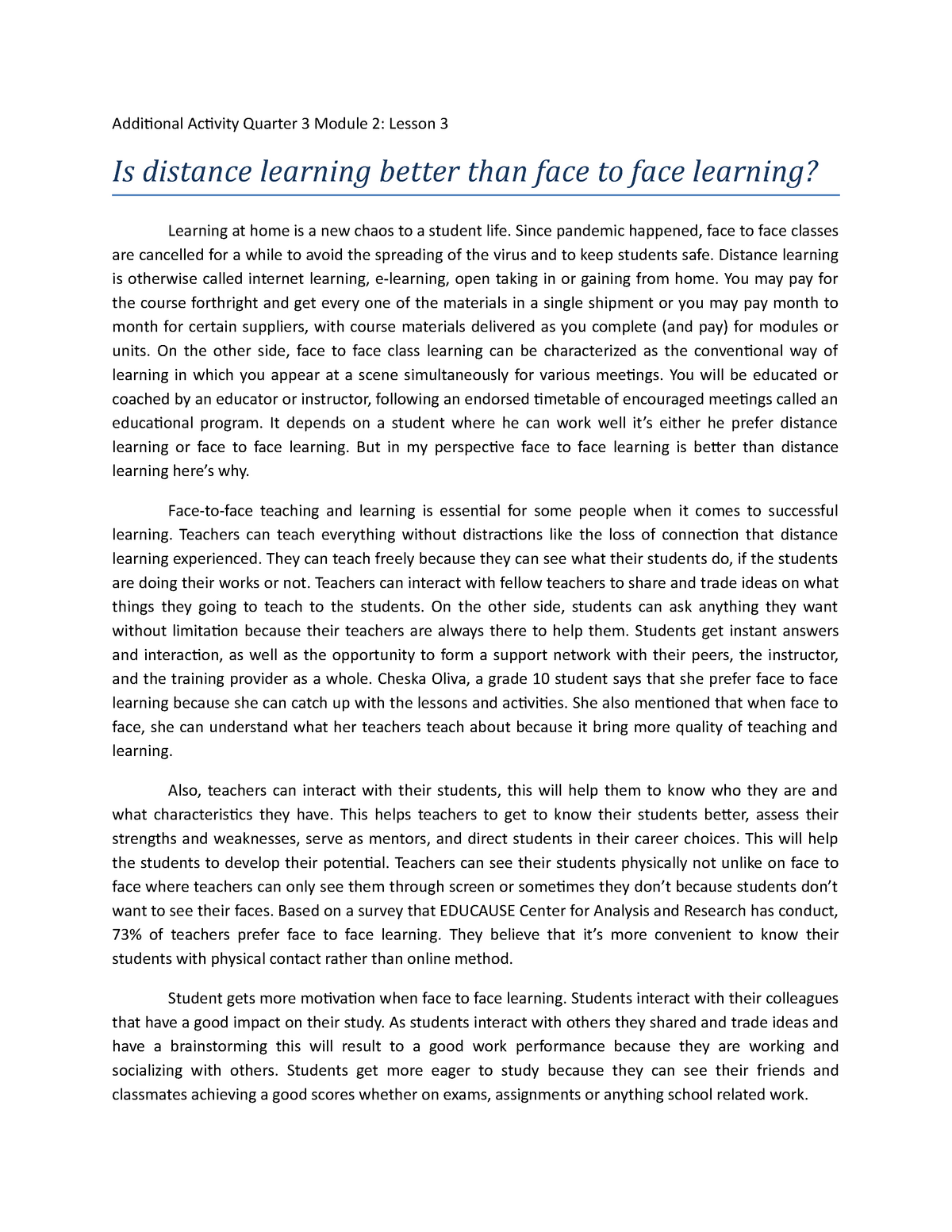 is-distance-learning-better-than-face-to-face-since-pandemic