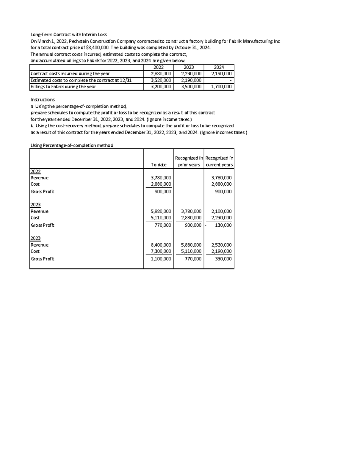 Tugas Individu-Long Term Construction Page 2 - Long-Term Contract With ...