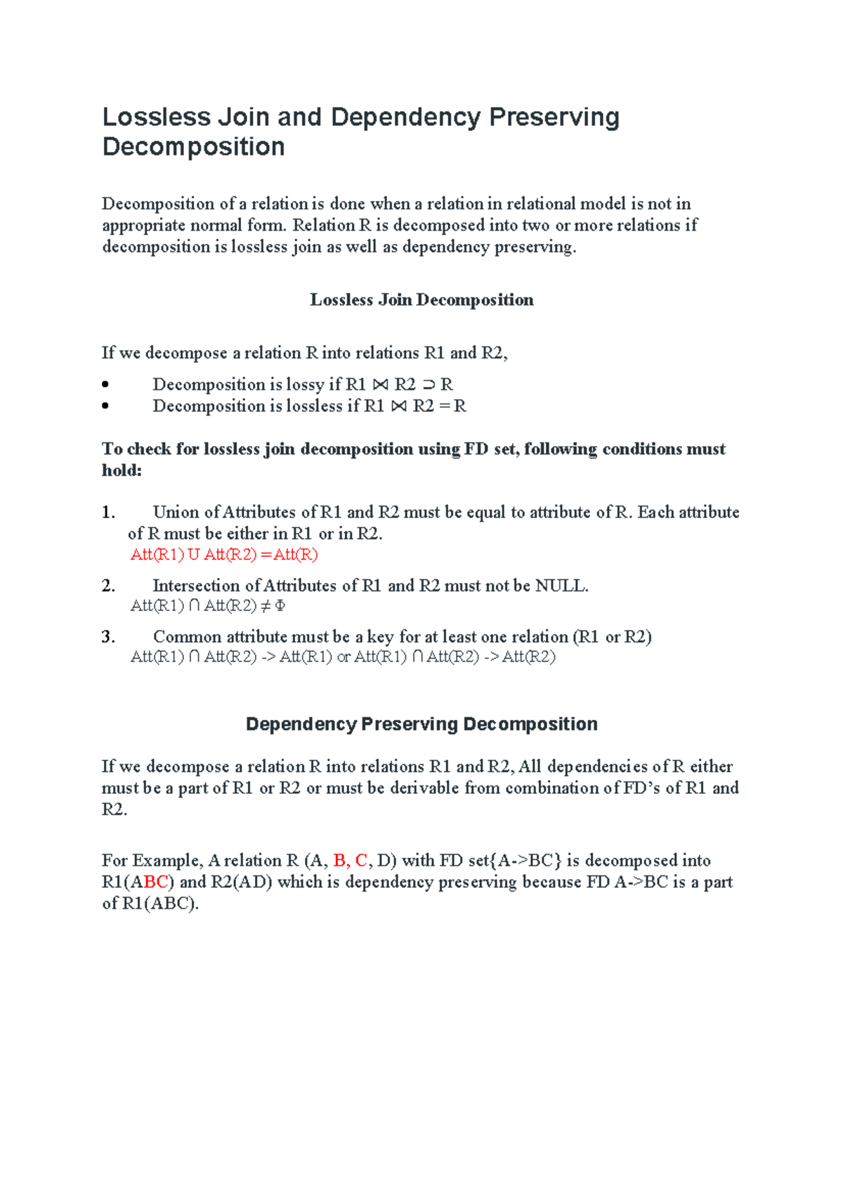 unit-3-4-lossless-join-and-dependency-preserving-decomposition