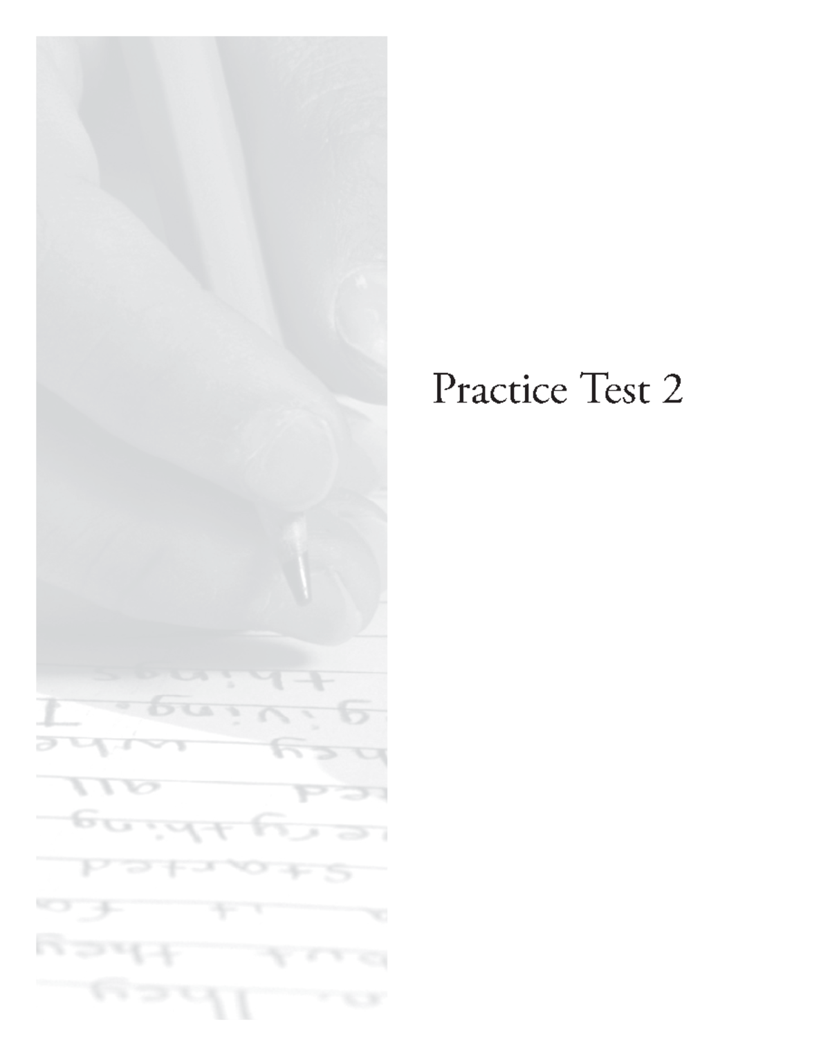 Practice Test 2 - Practice Test 3 1 8 | Cracking the AP Psychology Exam ...