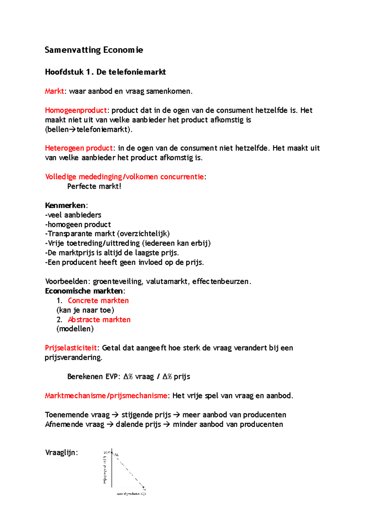 Economie Samenvatting Markt & Overheid - Samenvatting Economie ...