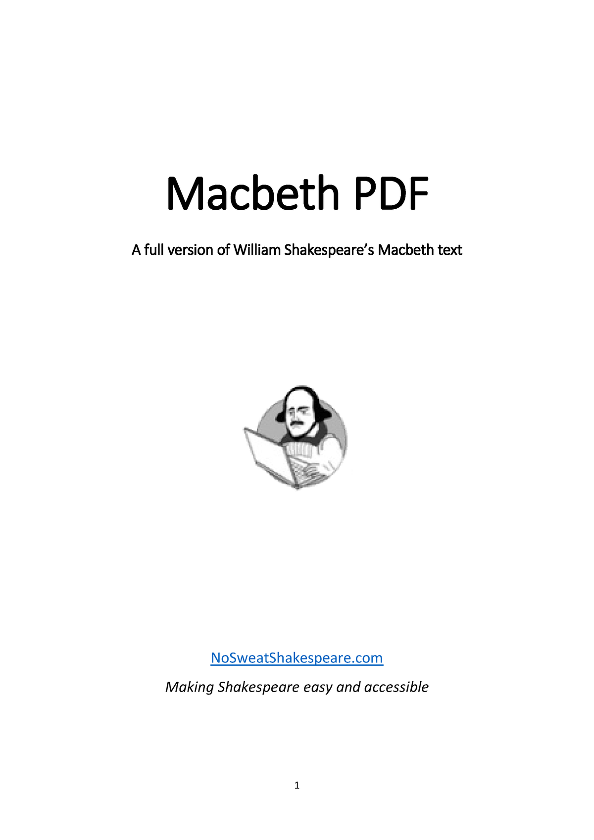 Mabeth-PDF - Tragedy - Macbeth - Macbeth PDF A full version of William ...