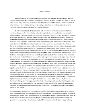 Lesson PLAN in Reading AND Writing - LESSON PLAN IN Reading and Writing ...