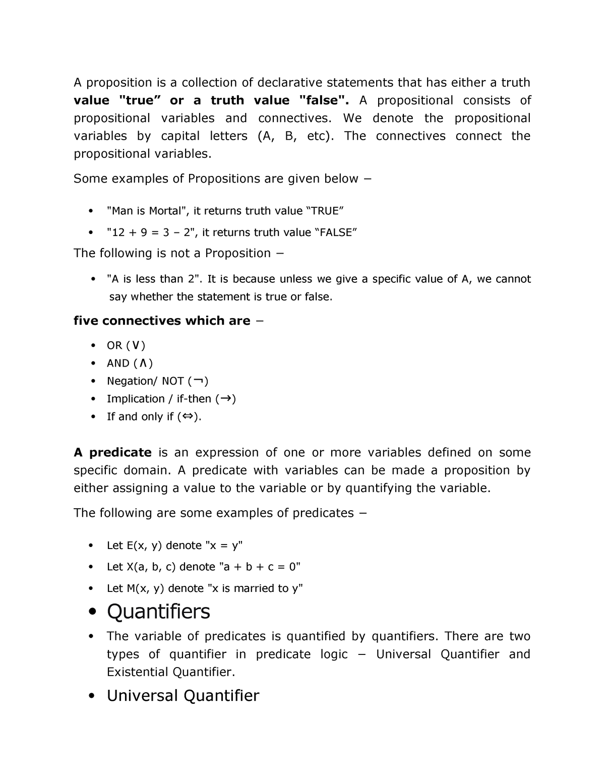 predicate-logic-artificial-intelligence-notes-2nd-module-a