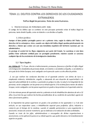 TEMA 3 (H) - Apuntes 3 - LOS DELITOS: TEMA 3: DELITOS CONTRA LA SALUD Y ...