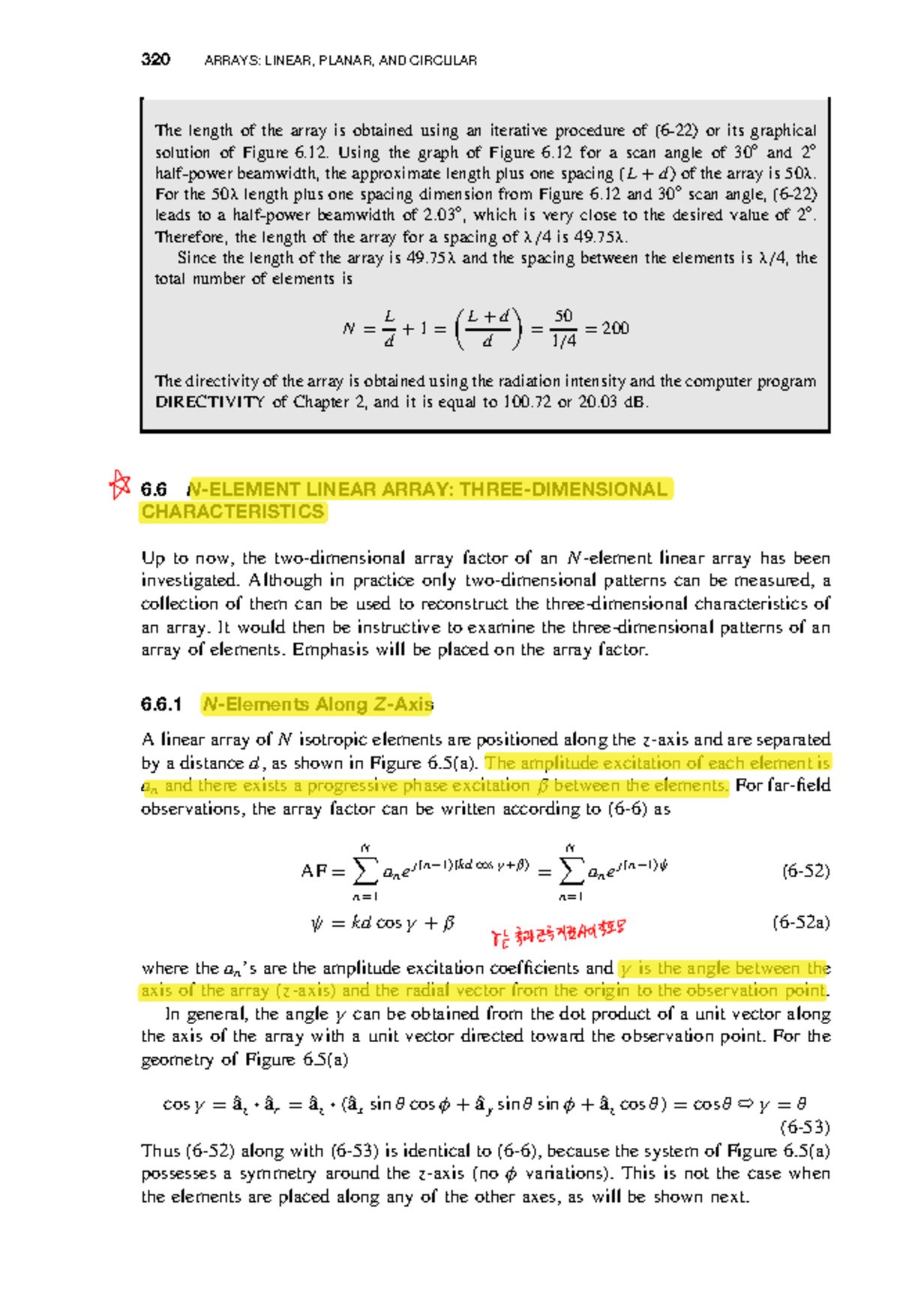 AF 정리 - Array factor - 320 ARRAYS: LINEAR, PLANAR, AND CIRCULAR The ...