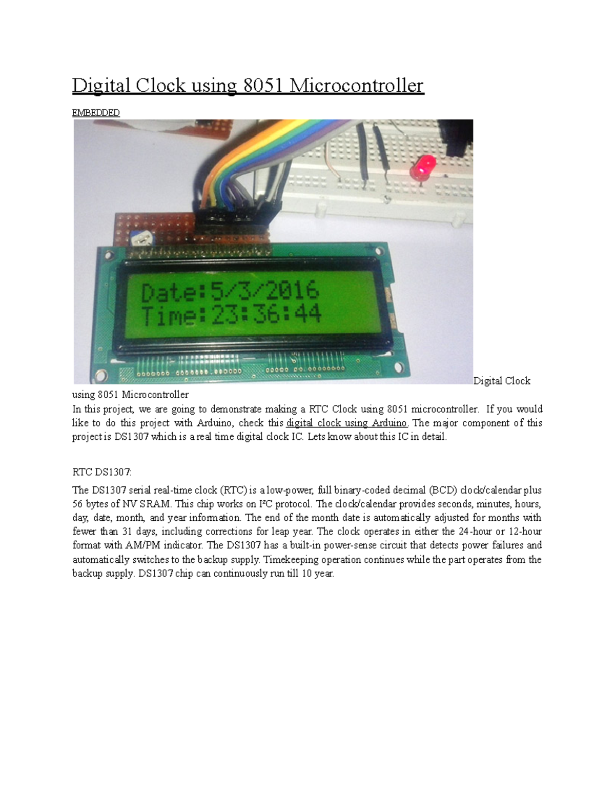 Af9b5124d5ed6232facf263f189532 bf digital look - Digital Clock using ...