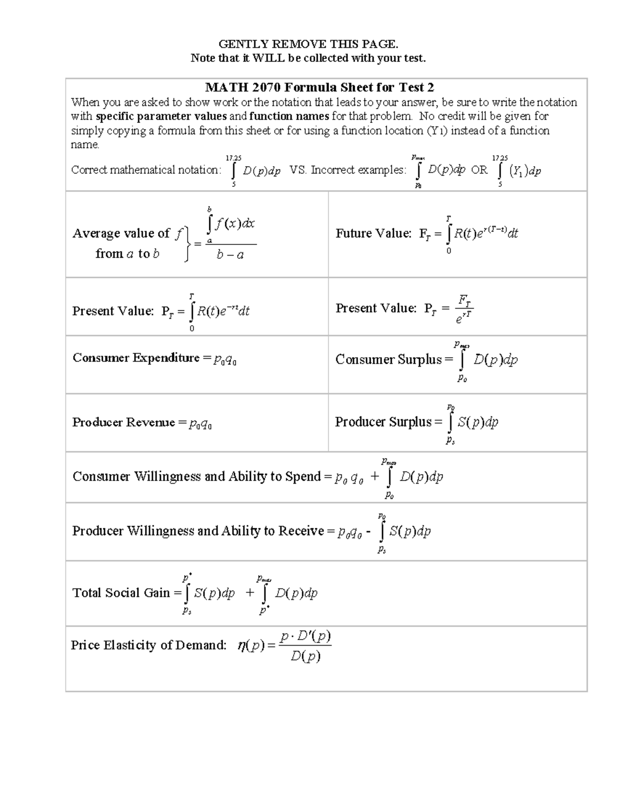 2070 S19 T2 marked for Fall 2023pdf - GENTLY REMOVE THIS PAGE. Note ...