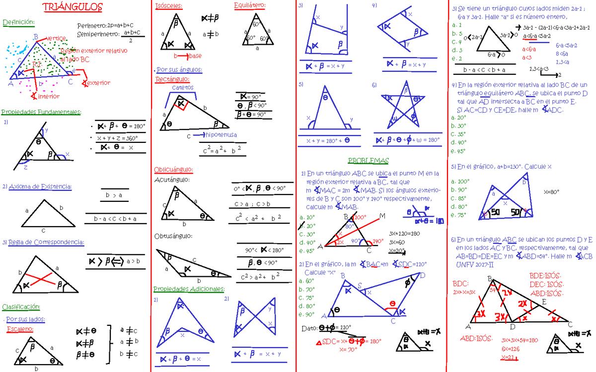 Formulas De Los Triangulos | The Best Porn Website