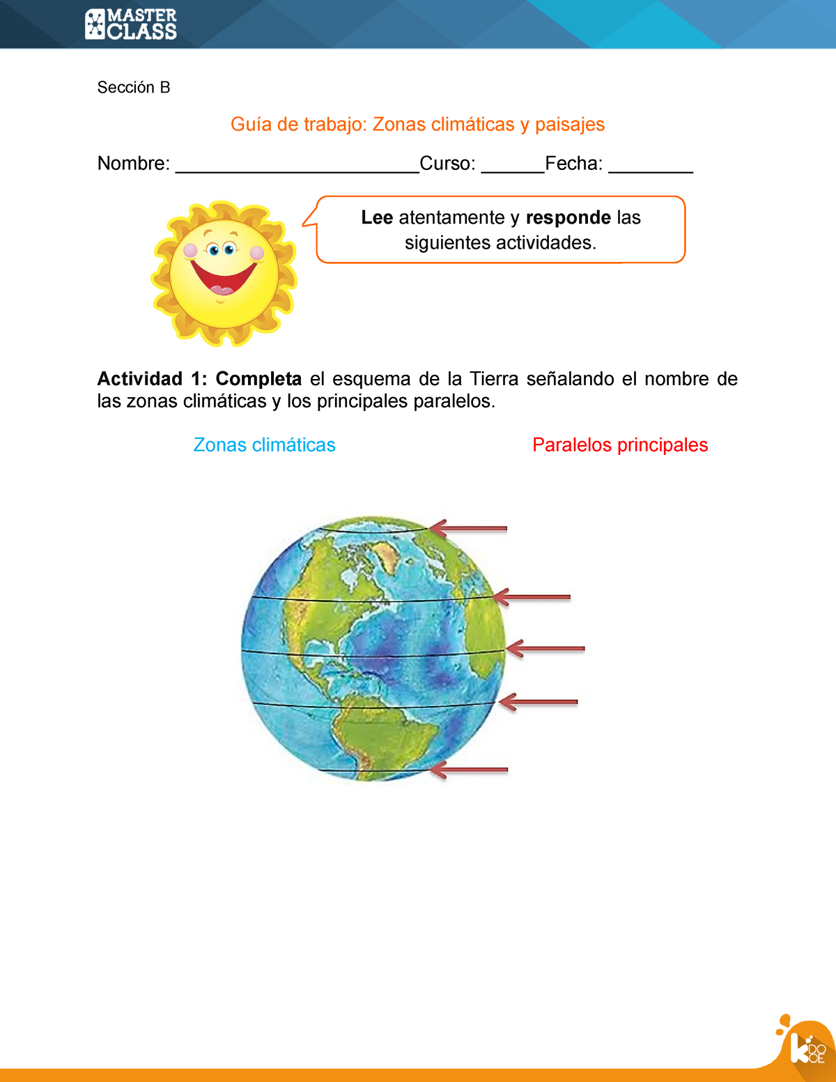 1517512676 Dua Seccion B Zonas Climaticas Y Paisajes Sección B Guía De Trabajo Zonas 1308