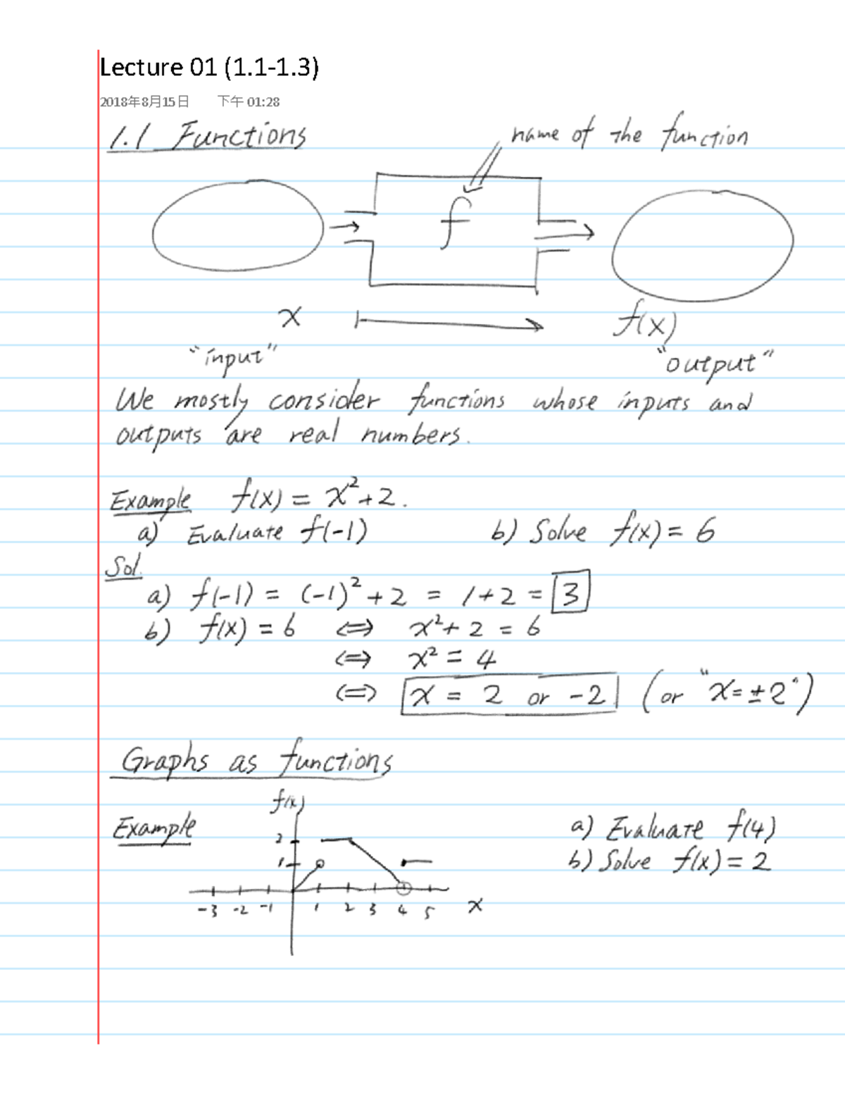 Lecture 01 - 1320 - Warning: TT: undefined function: 32 >ĞĐƚƵƌĞ Ϭϭ ;ϭ͘ϭ ...