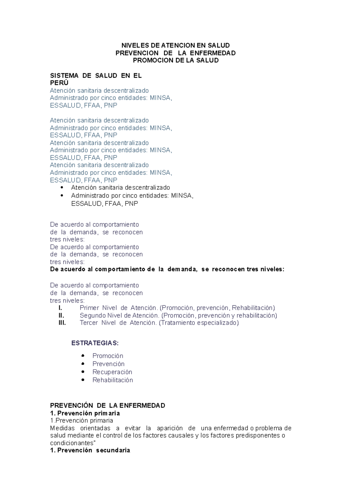 Niveles De Atencion En Salud Niveles De Atencion En Salud Prevencion De La Enfermedad Niveles De Atencion En Salud Niveles De Atencion En Salud Prevencion De La Enfermedad