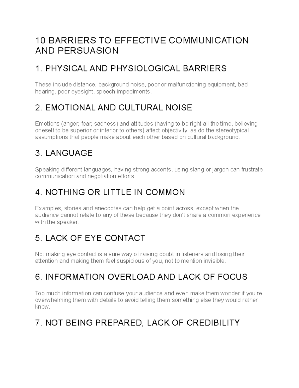 10-barriers-to-effective-communication-and-persuasion-10-barriers-to