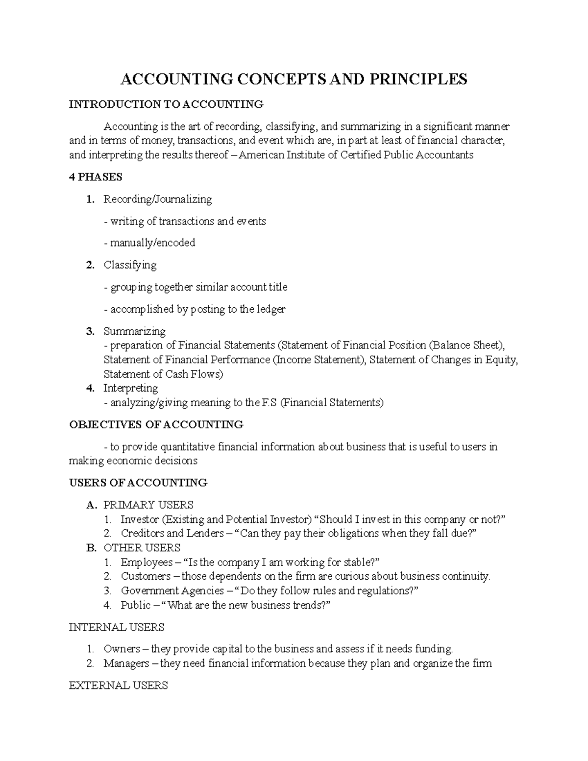 Happy-New-Year - Basic accounting reviewer - ACCOUNTING CONCEPTS AND ...