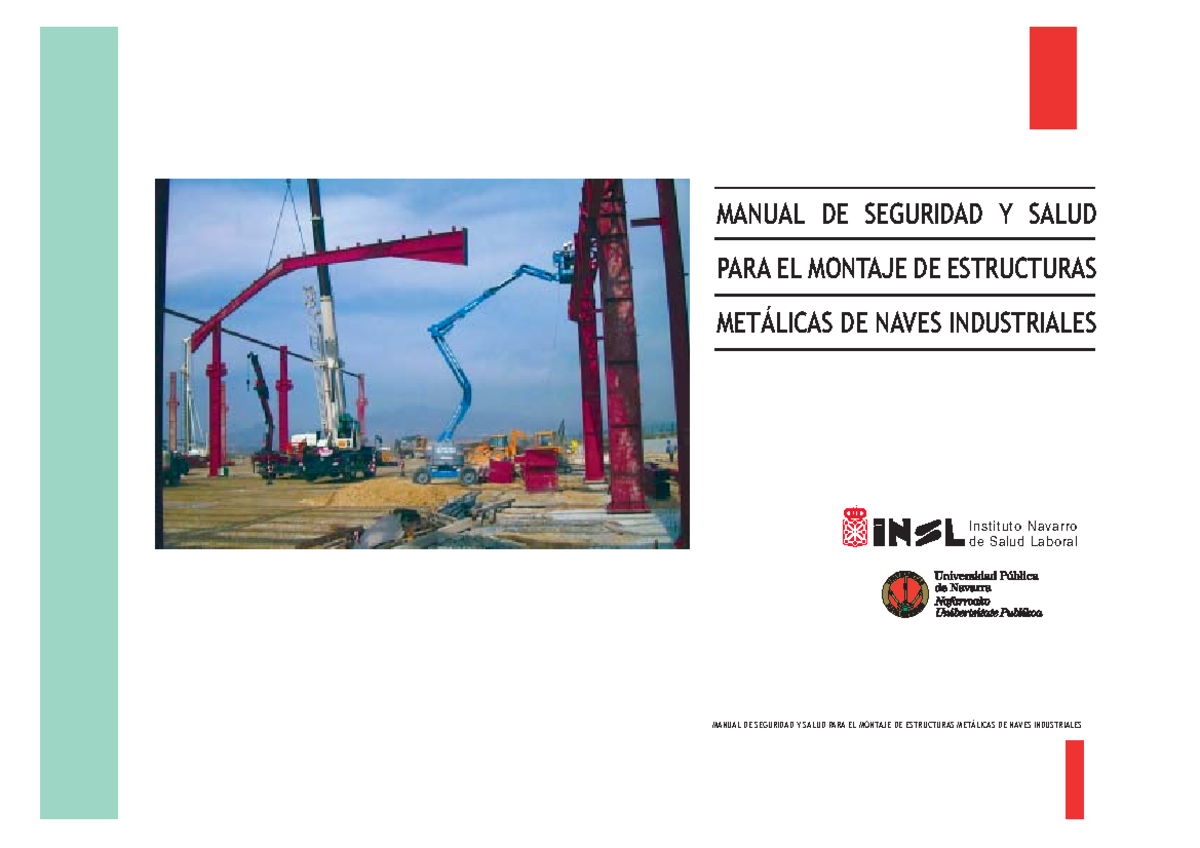 Manual Seg Montaje Sexo Sexo Sexo Manual De Seguridad Y Salud Para El Montaje De Estructuras