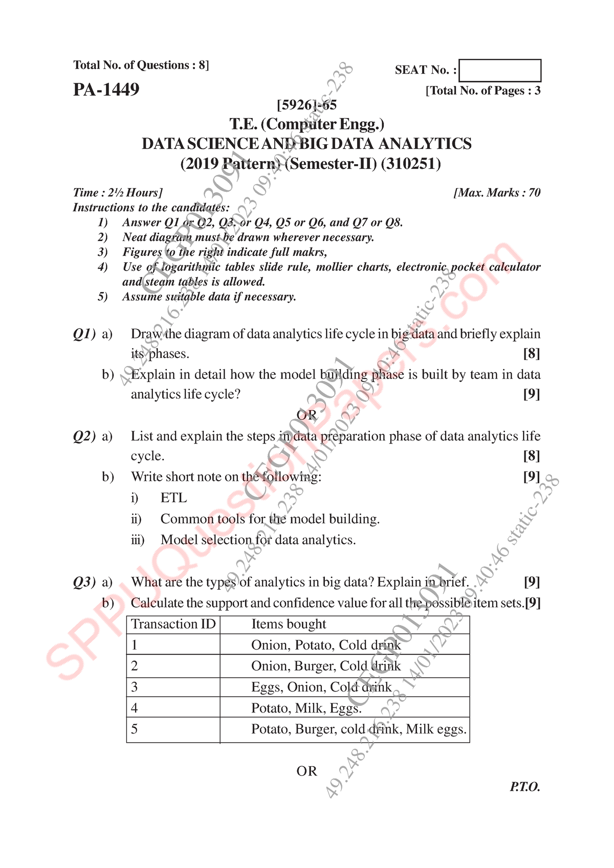 Be Computer-engineering Semester-6 2022 November - Studocu