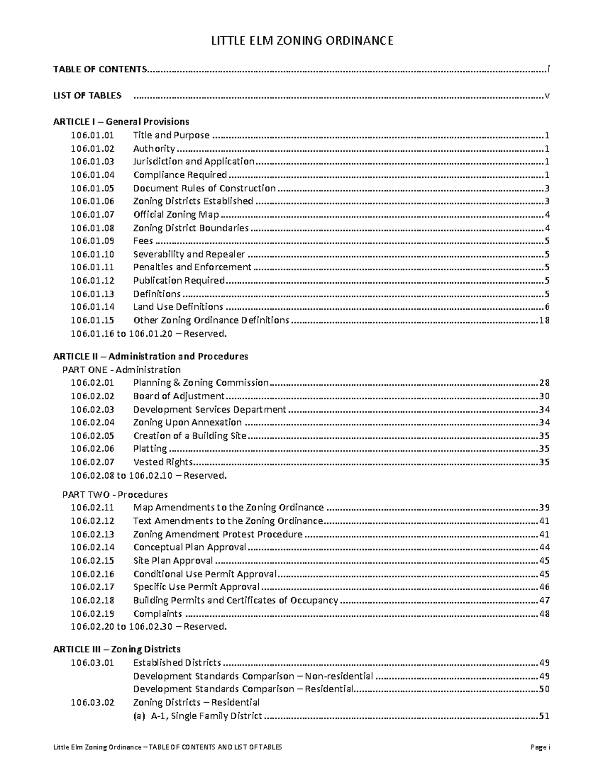 Final Zoning Ordinance (full color)- for 8-15-17 - Little Elm Zoning ...