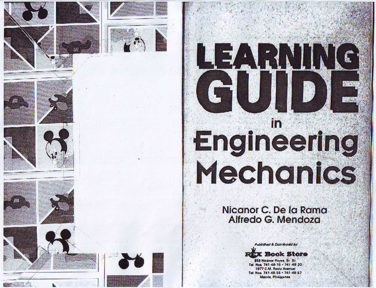 Answer Key Engineering Mechanics - ')t I Publi3wtOittbola: ' REX Eook ...
