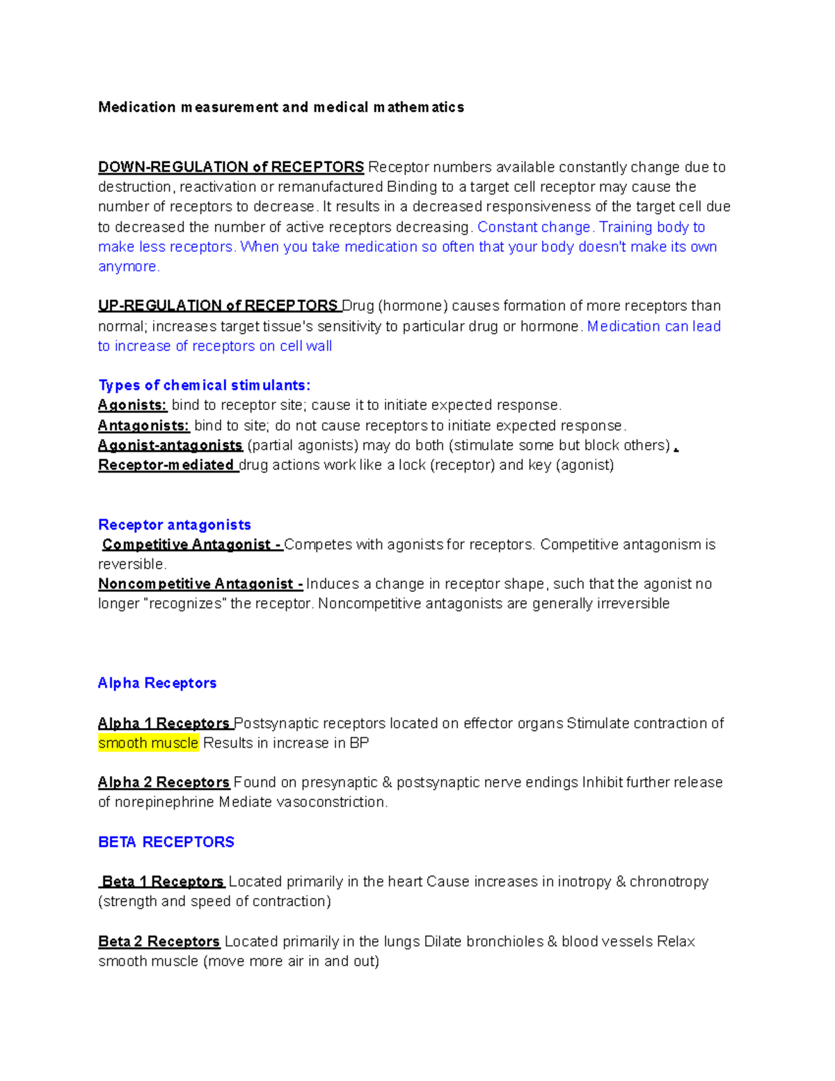 Medication measurement and medical mathematics - Medication measurement ...