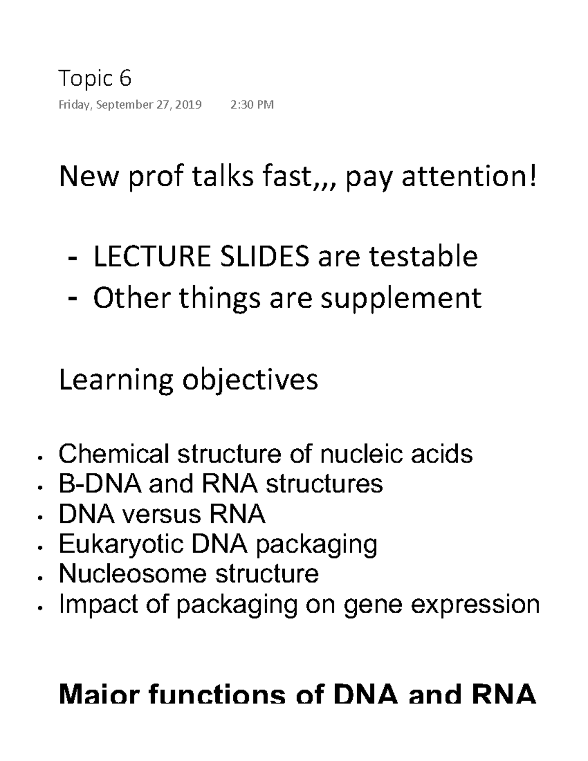 Biochem lecture 6 1. Outline how enzymes catalyze chemical reactions