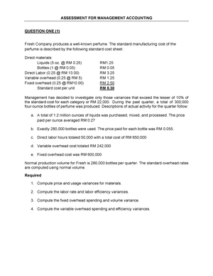 individual assignment fin430