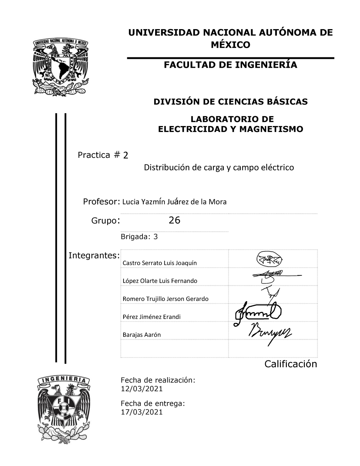 Taller GR3DFGHJ JJHGHG HHGGG IIJJIJ - quimicA - Electricidad y Magnetismo  Taller - Studocu