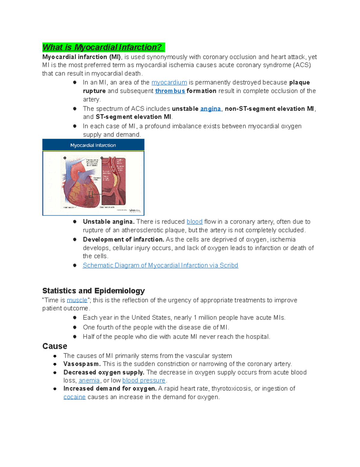 What Is Myocardial Infarction Copy - What Is Myocardial Infarction 