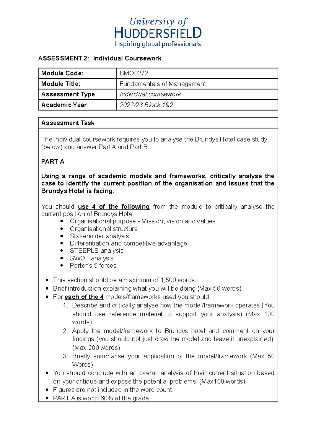 bmo assessment questions