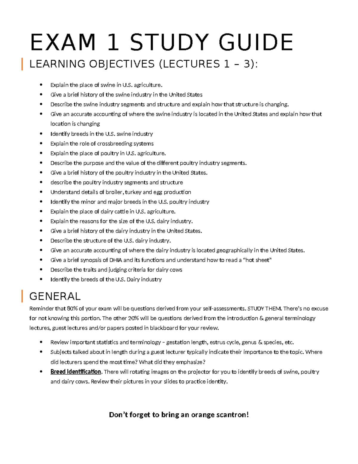 Study Guide Exam 1   The Eastside Image Library