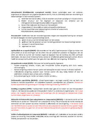 Otipm - Samenvatting Klinisch redeneren en ergofundamenten - OTIPM ...