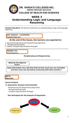 Logic and Critical Thinking - LOGIC AND CRITICAL THINKING What is Logic ...