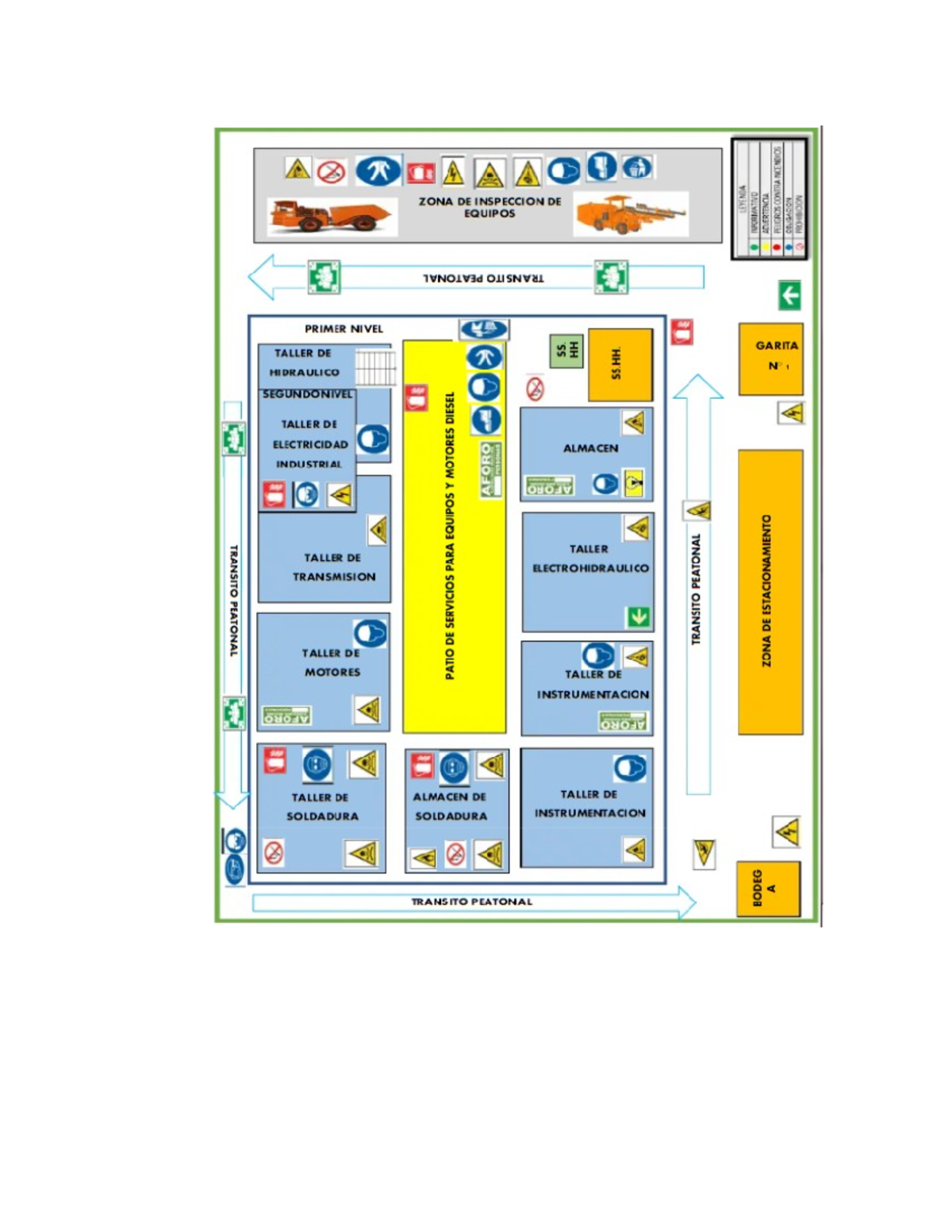 Leyensa - ppppp - ZONA DE INSPECCION DE EQUIPOS PRIMER NIVEL GARITA ...