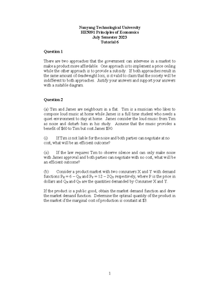 Lecture 12 HE5091 - Summary Principles Of Economics - Exchange Rate ...