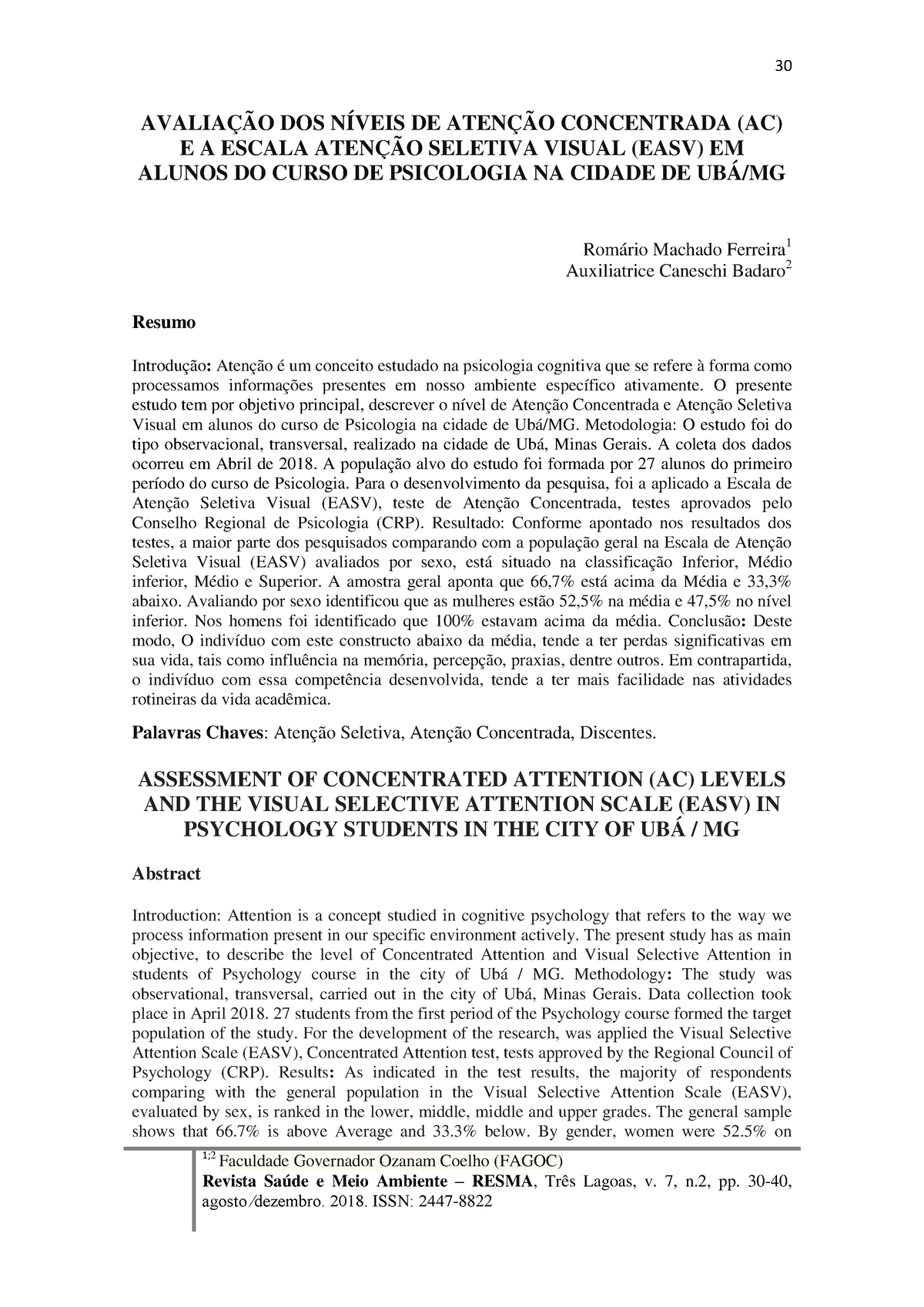 5826-Texto Do Artigo-18770-1-10-2018 0526 - 1; 2 Faculdade Governador ...