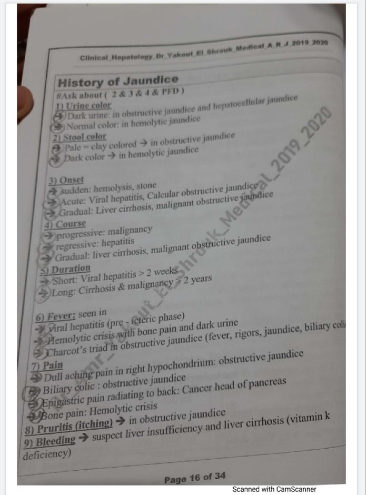 jaundice assignment pdf