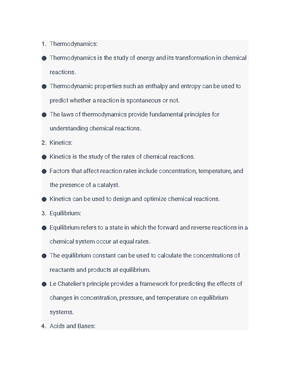 Untitled document (17) - 1. Thermodynamics: Thermodynamics is the study ...