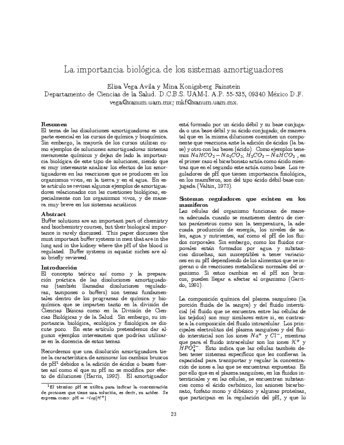 Soluciones Amortiguadoras Studocu