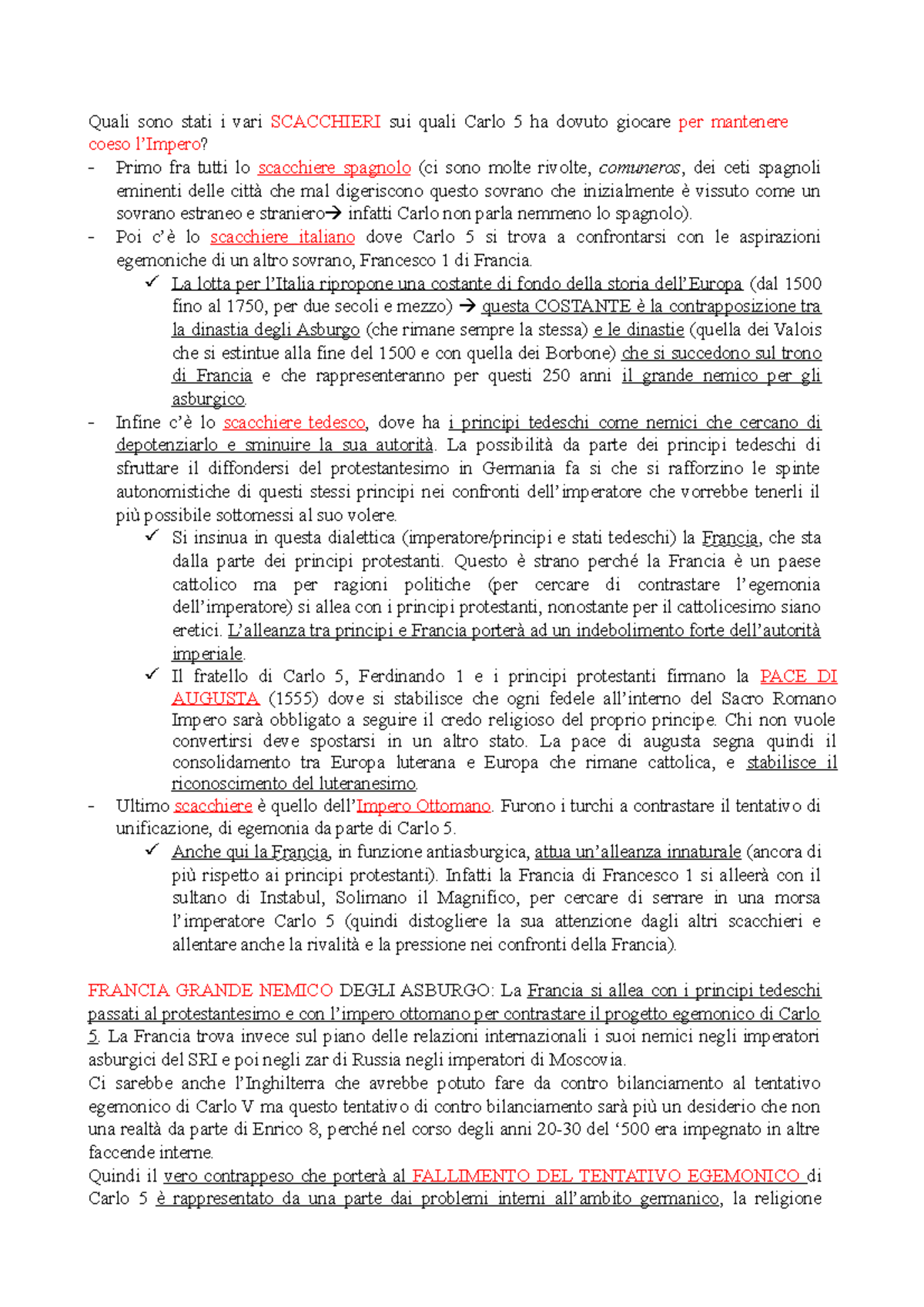 L’eredità di Carlo V. Filippo II e Ferdinando I Quali sono stati i vari SCACCHIERI sui quali L’eredità di Carlo V. Filippo II e Ferdinando I Quali sono stati i vari SCACCHIERI sui quali