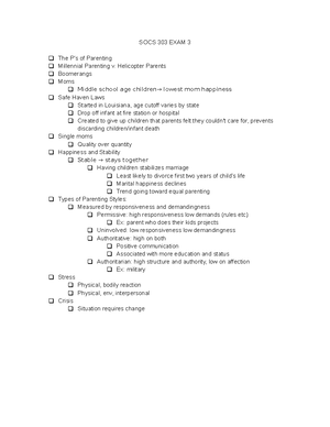 Final Writing Assignment - SOCS 303 – Cutchin December 12, 2019 Final ...