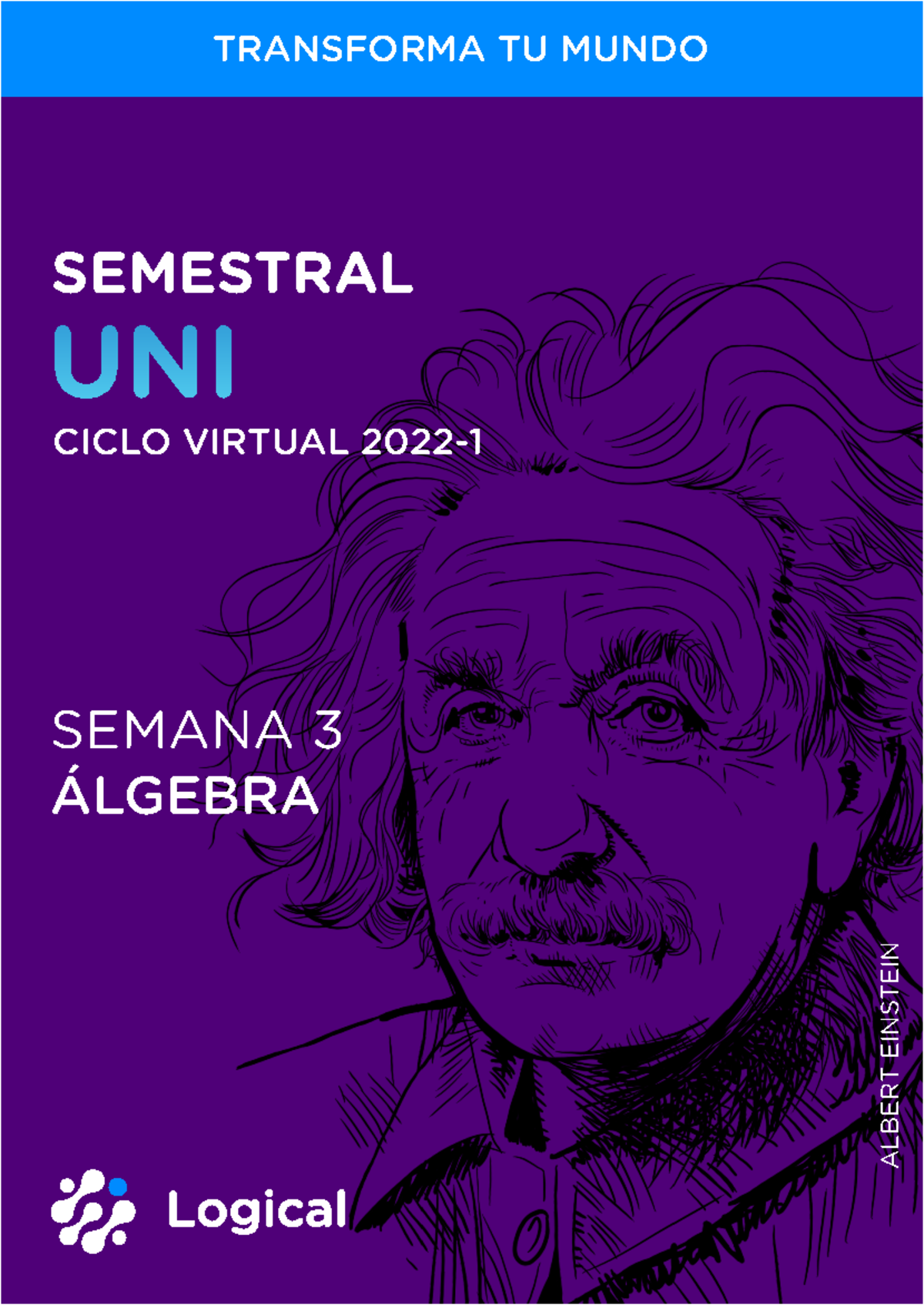 Algebra - 3 - v cv - TRANSFORMA TU MUNDO SEMESTRAL UNI CICLO VIRTUAL ...