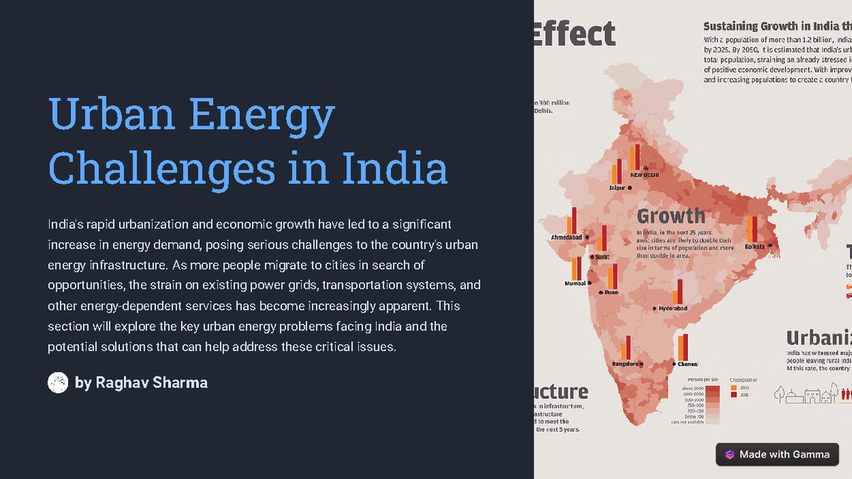 Urban Energy Challenges in India - Urban Energy Challenges in India ...