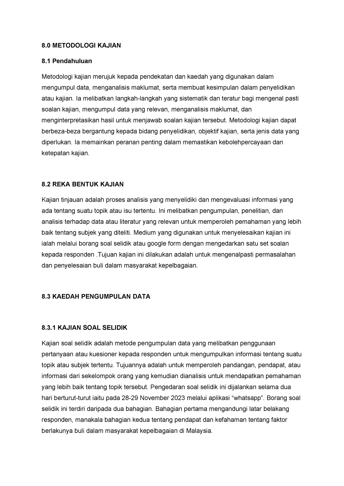 contoh assignment etika dan peradaban