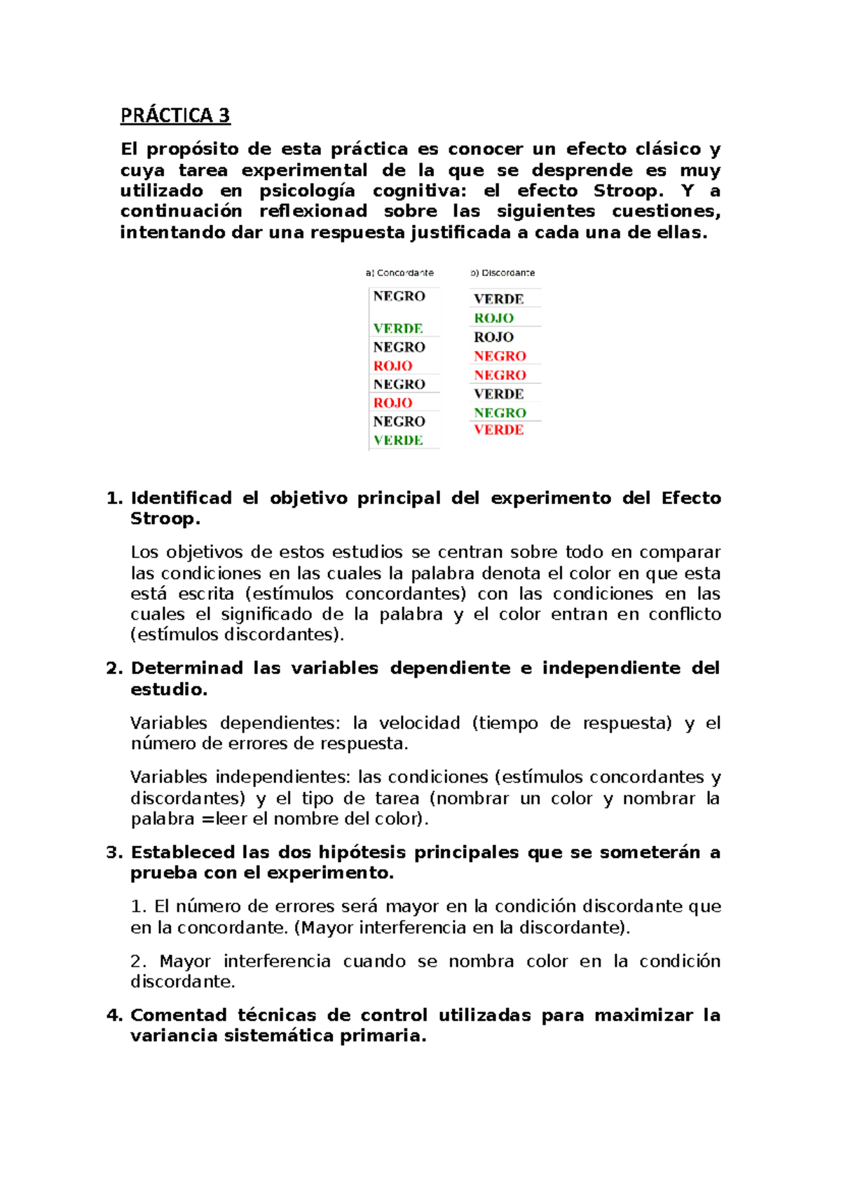 Práctica 3 Ejercicio Del Tema 2 El Cual Hace Referencia Al Efecto Stroop PrÁctica 3 El 1896