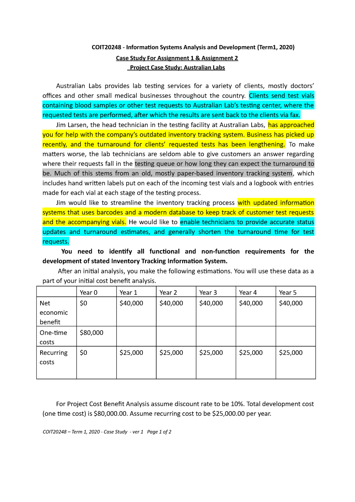 case study examples information systems