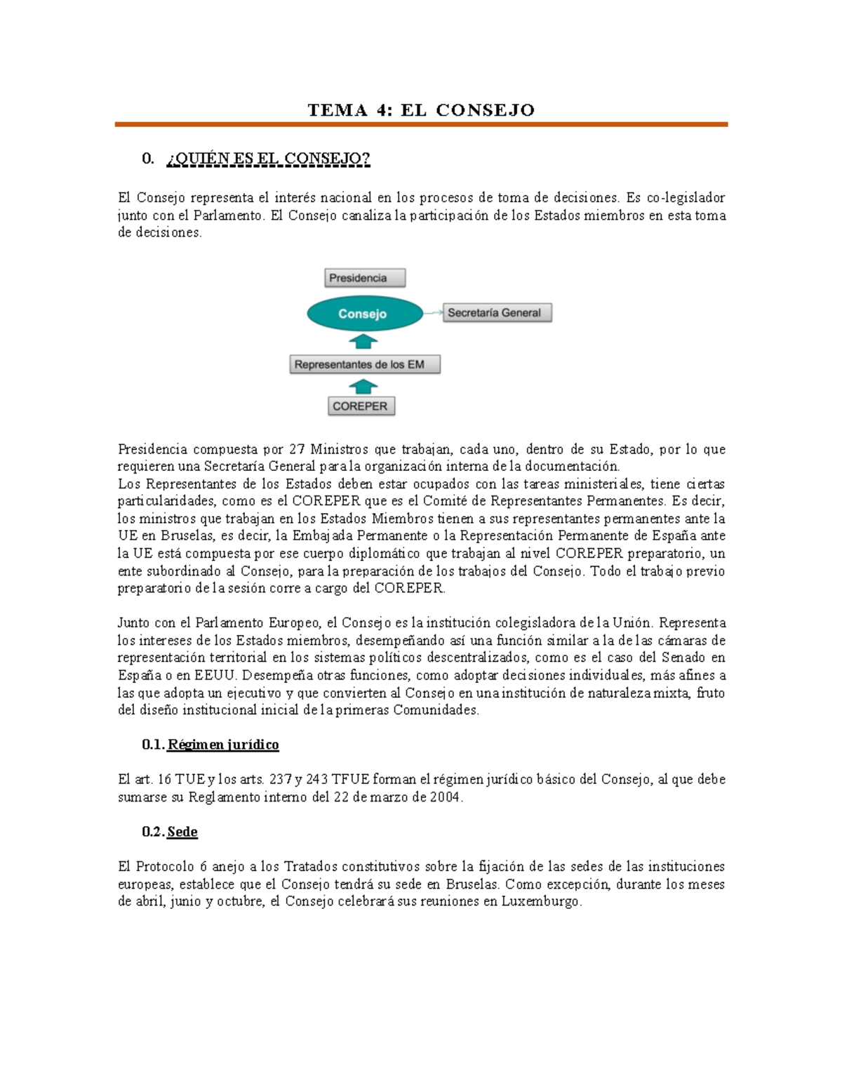 Tema 4 Europeo - Apuntes 4 - Derecho de la Unión Europea - UNAV - Studocu