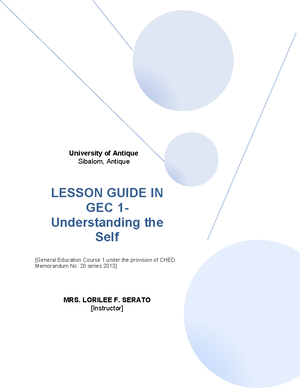 Chapter 2 Module I IN GEC 2 - CHAPTER 2: CONTENT AND CONTEXTUAL ...