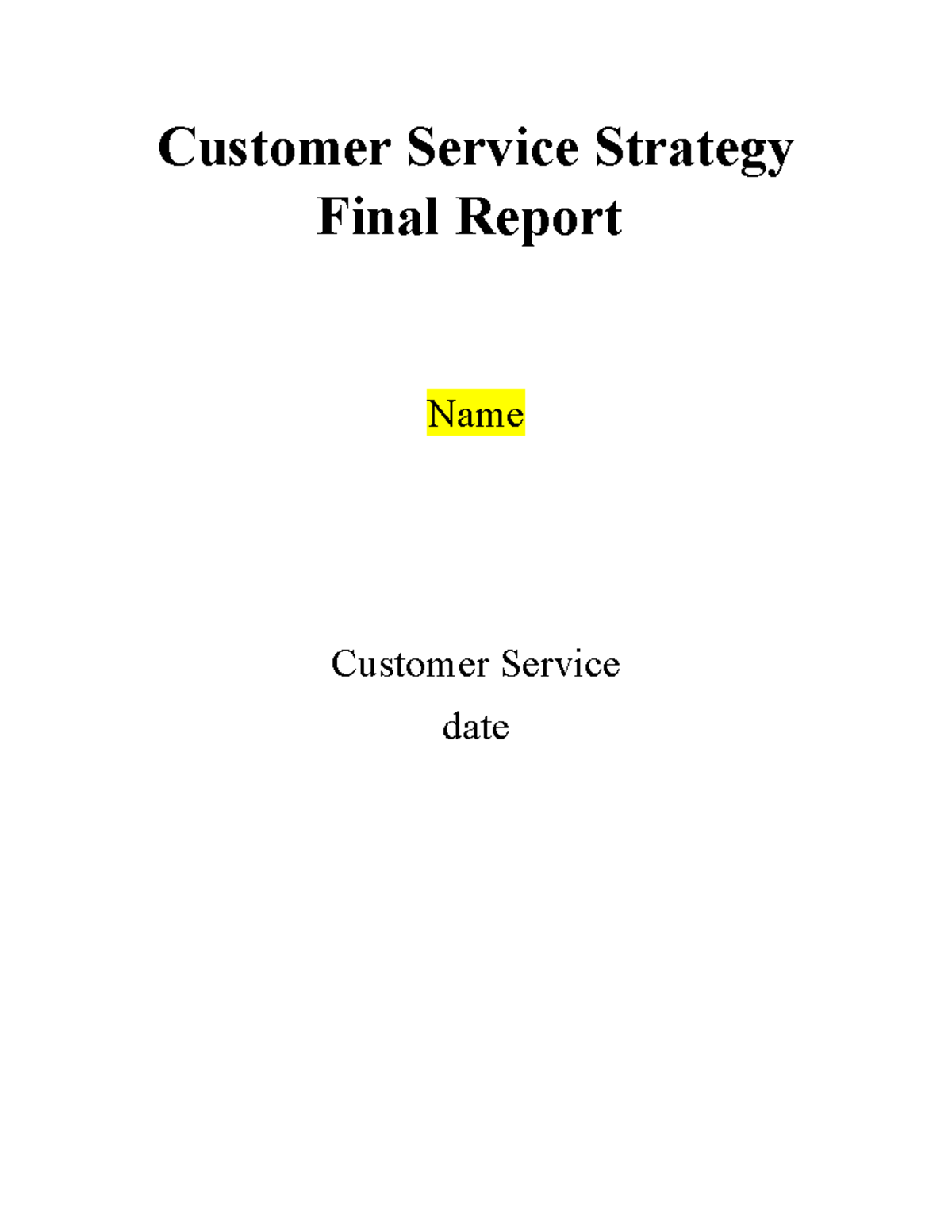 customer-service-strategy-report-customer-service-strategy-final