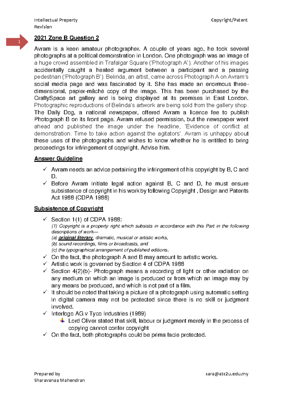 IP Revision Outlines - Revision Prepared by sara@atc2u.edu 1 2021 Zone ... image.